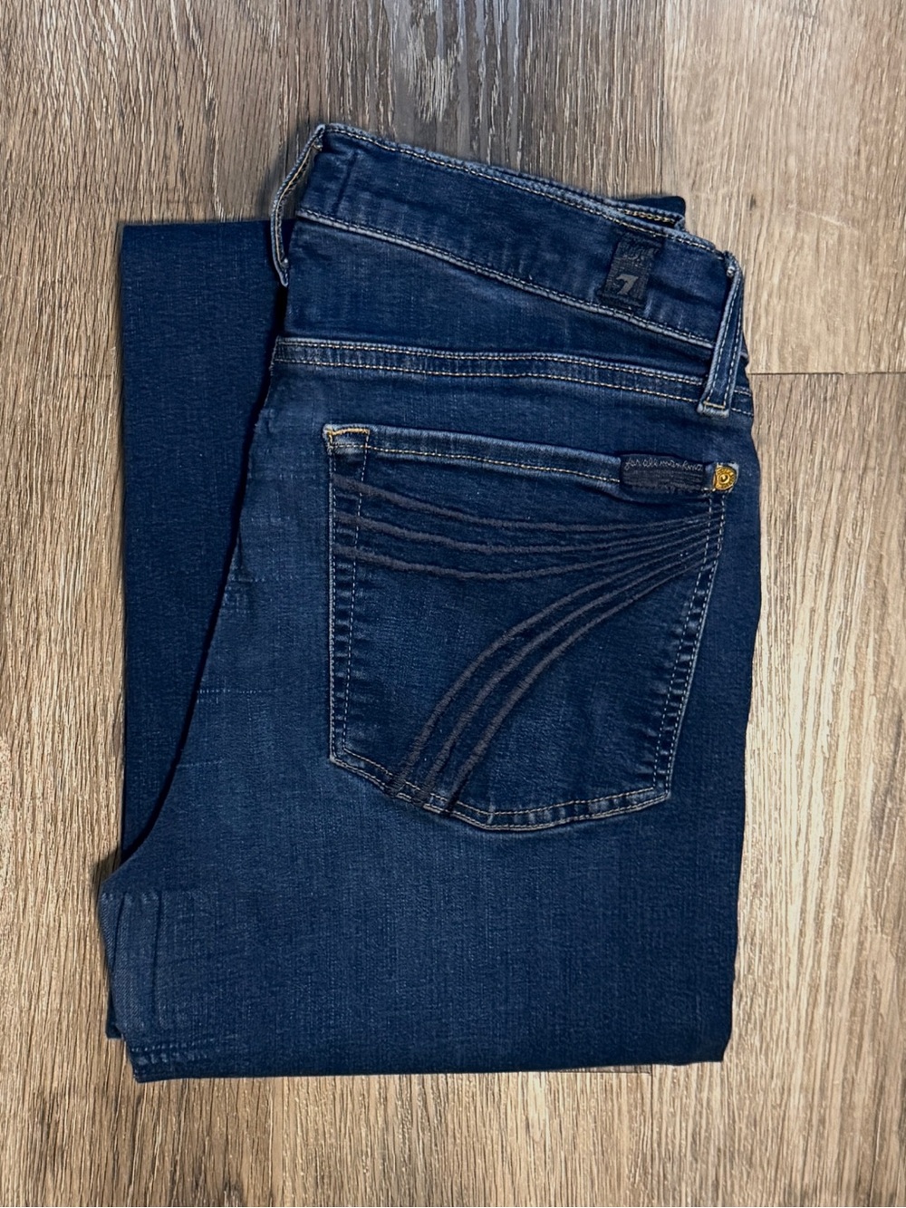 7 For All Mankind Dojo Jeans 7FAMK - Picture 2 of 8